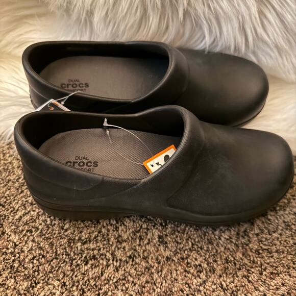 Crocs Women's Neria Pro II Clogs, Slip Resistant Work Shoes Clogs NWT - Picture 4 of 7